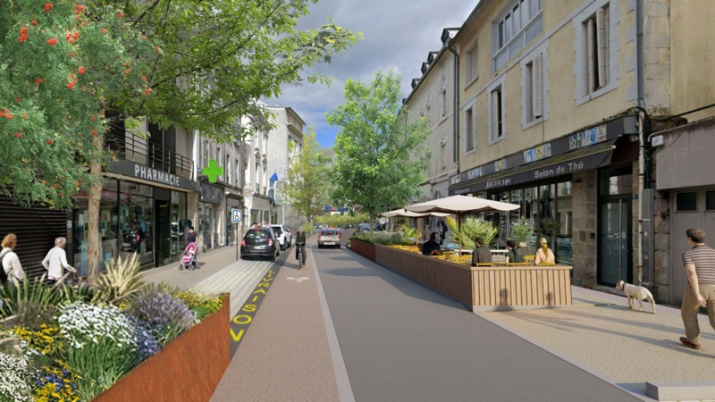 Vue avenue Victor Hugo - 2 Vue avenue Victor Hugo - 2