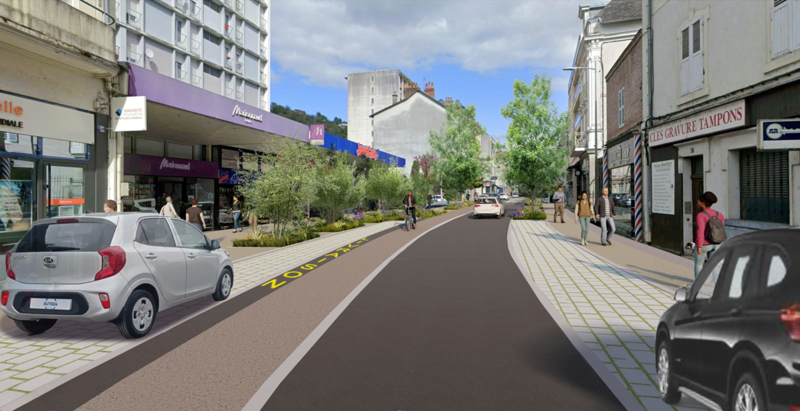 Vue avenue Victor Hugo - 3 Vue avenue Victor Hugo - 3